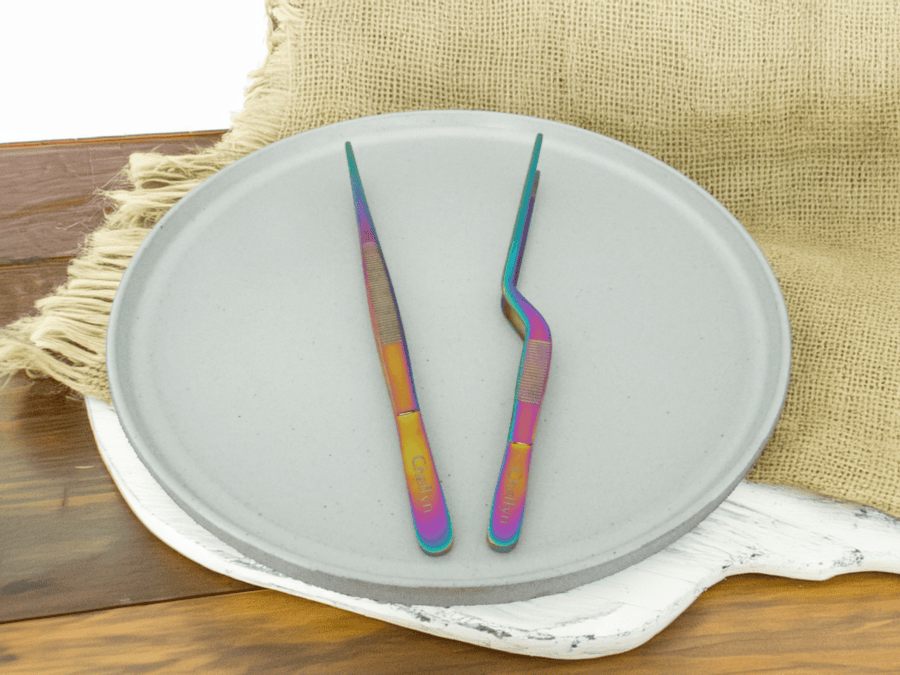 Plating Tweezers Rainbow